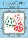 Christmas Ornament Cookie Cutter and Stencil Set